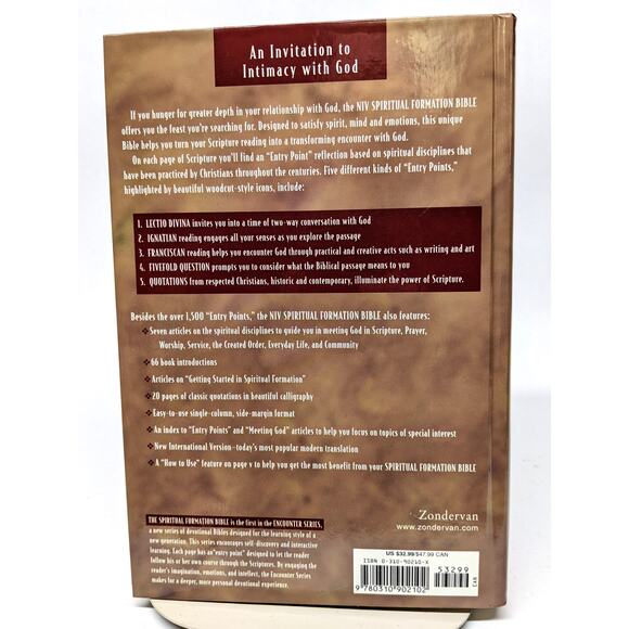 NIV Spiritual Formation Bible - Growing in Intimacy with God Through Scripture - Picture 6 of 7